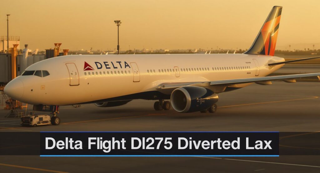 Delta Flight DL275 Diverted to LAX